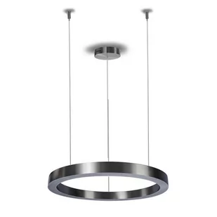 Step into design Lampa wisząca Circle 60 LED  Step Into Design ST 8848-60 NICKEL - Lampy sufitowe - miniaturka - grafika 1