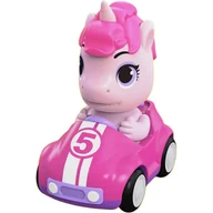 Samochody i pojazdy dla dzieci - AUTO Z JEDNOROŻCEM NACIŚNIJ I JEDŹ ZABAWKA DLA DZIECI - miniaturka - grafika 1