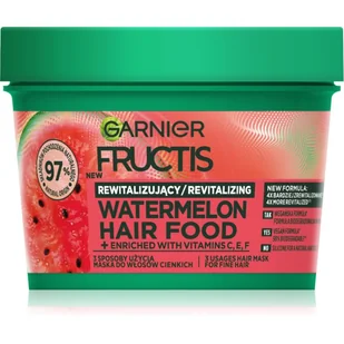 Fructis Watermelon Hair Food rewitalizująca maska do włosów cienkich 400 ml - Maski do włosów - miniaturka - grafika 1