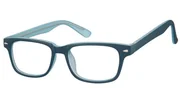 Okulary korekcyjne, oprawki, szkła - Okulary Zerówki klasyczne oprawki Sunoptic CP156C niebieskie - miniaturka - grafika 1