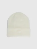 Czapki dla dzieci - 4F Czapka beanie dziecięca - biała Uniwersalny - miniaturka - grafika 1