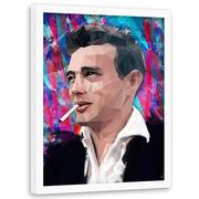 Plakaty - Plakat w ramie białej FEEBY James Dean, 40x60 cm - miniaturka - grafika 1