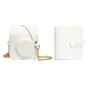 Torby fotograficzne i futerały - Pokrowiec LOVEINSTANT Instax Mini 12 Biały + Album (32 stron) - miniaturka - grafika 1