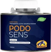Akcesoria jeździeckie - CAVALOR Olej do kopyt wrażliwych PodoSens 500 ml - miniaturka - grafika 1