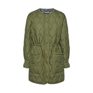 Kurtki damskie - Geox Kurtka damska W ERAKLIA Jacket, wojskowa oliwka, 38, Military Olive, 38 - miniaturka - grafika 1