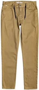 Spodnie i spodenki dla chłopców - Element E02 COLOR TWILL CANYON KHAKI męskie spodenki lniane - 30 - grafika 1