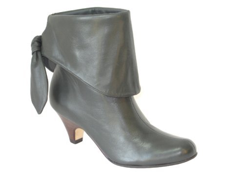 Buffalo 5505-253 Damskie sztyblety gładka skóra szare, szary - szary - 38 EU