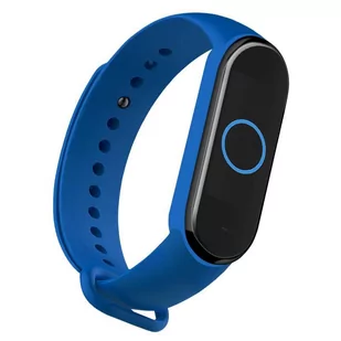 Hurtel Opaska Xiaomi Mi Band 5 Silikonowa Granatowa - Akcesoria do smartwatchy - miniaturka - grafika 2