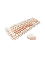 Zestawy myszka + klawiatura - Mofii Sweet New 2.4G Pomarańczowa 68098 SMK-623387AG O - miniaturka - grafika 1