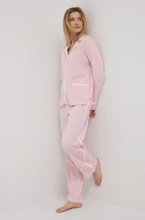 Lauren Ralph Lauren komplet piżamowy kolor różowy - Piżamy damskie - miniaturka - grafika 1