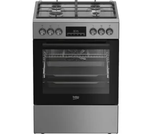Kuchenka gazowo-elektryczna Beko b300 FBM62330GXTN Termoobieg - Kuchenki gazowo-elektryczne - miniaturka - grafika 1