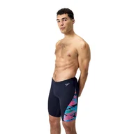 Kąpielówki męskie - Kąpielówki męskie spodenki kąpielowe Speedo Allover V-Cut - miniaturka - grafika 1