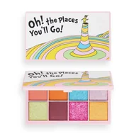 Cienie do powiek - Makeup Revolution, I Heart Revolution x Dr.Seuss, Paleta cieni do powiek Oh,The Places You`ll Go, 1 szt. - miniaturka - grafika 1