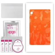 Akcesoria do tabletów i e-booków - folia naklejka skórka strukturalna na TYŁ do Huawei MatePad T8 LTE Kirin - Moro Camo Pomarańczowy - apgo SKINS - miniaturka - grafika 1