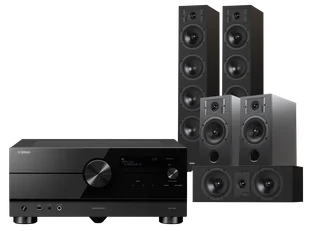 Kino domowe Yamaha RX-A6A (czarny) + Diva 6 + 3 + 7 (czarny) - Kino domowe - miniaturka - grafika 1