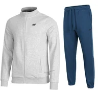 Dresy męskie - 4F MÄSKI DRES BAWEĹNA KOMPLET BLUZA SPODNIE / rozm L - miniaturka - grafika 1