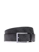 Paski - Guess Pasek Męski BM7781 P3435 Czarny - miniaturka - grafika 1