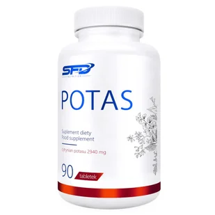 SFD Potas, 90 tabl. - Witaminy i minerały - miniaturka - grafika 1