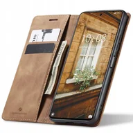 Etui i futerały do telefonów - Spacecase Etui Wallet Mi 10T Lite light brown - miniaturka - grafika 1
