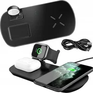 Ładowarki do telefonów - Ładowarka Spreest ŁADOWARKA INDUKCYJNA DO IPHONE APPLE WATCH AIRPODS - miniaturka - grafika 1
