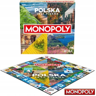 Gra planszowa Hasbro Monopoly Polska jest piękna Hasbro - Gry planszowe - miniaturka - grafika 1