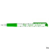 Długopisy - TOMA Długopis TOMA SUPERFINE automat zielony TO-069 DL39REY - miniaturka - grafika 1