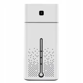 Aromaterapia - Nawilżacz powietrza - dyfuzor do olejków - USB biały (3 W) - miniaturka - grafika 1