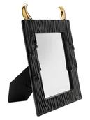 Ramki na zdjęcia - Kare Ramka "Yeti" w kolorze czarno-złotym na zdjęcia - 18,5 x 28,5 cm - miniaturka - grafika 1