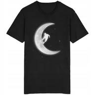 Koszulki męskie - Skate Moon Koszulka Księżyc Kosmos Galaktyka - miniaturka - grafika 1
