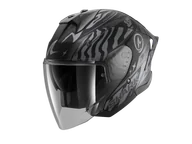 Kaski motocyklowe - Kask Otwarty Shark Jet Cup Speed-Fancy Czarny/Antracyt/SrebrnyL - miniaturka - grafika 1