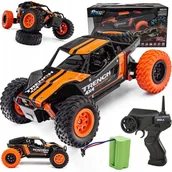 Zabawki zdalnie sterowane - DUŻY ZDALNIE STEROWANY SAMOCHÓD RC AUTO POJAZD na PILOTA 4x4 TERENÓWKA ZABAWKA - miniaturka - grafika 1
