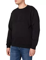 Bluzy męskie - tb international gmbh Męska bluza Southpole Special 3D Print Crew, czarna, XL - miniaturka - grafika 1