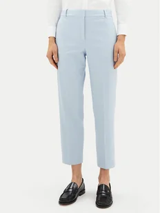 Tommy Hilfiger Spodnie materiałowe Core WW0WW39723 Błękitny Straight Fit - Spodnie damskie - miniaturka - grafika 1