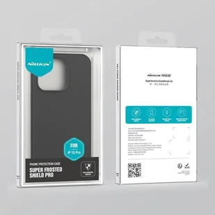 Etui APPLE IPHONE 15 PRO Nillkin Super Shield Pro czerwone - Etui i futerały do telefonów - miniaturka - grafika 7