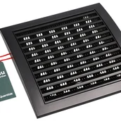 Kratki wentylacyjne - Kratka wentylacyjna zamykana z siatką 190x190 mm - KOTARBAU - miniaturka - grafika 1