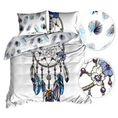 Pościel - Pościel 3D bawełna satyna 160x200cm ŁAPACZ SNÓW - miniaturka - grafika 1