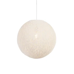QAZQA Inteligentna lampa wisząca biała 45 cm z WiFi A60 - Corda - Lampy sufitowe - miniaturka - grafika 1