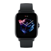 Smartwatch - Amazfit GTS 3 GPS Czarny - miniaturka - grafika 1