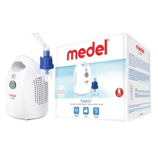 Medel Family, inhalator pneumatyczno-tłokowy dla dzieci i dorosłych - Inhalatory i akcesoria - miniaturka - grafika 1