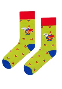 Lajkonik kolorowe skarpetki we wzory bawełna organicznaKabak - Skarpetki męskie Lajkonik kolorowe skarpetki we wzory bawełna organicznaKabak - Skarpetki męskie - miniaturka - grafika 1