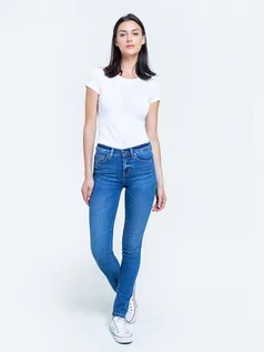 Spodnie damskie - Spodnie jeans damskie Ariana 457 - grafika 1