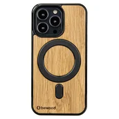 Etui i futerały do telefonów - Drewniane Etui Bewood iPhone 13 Pro  Dąb MagSafe - miniaturka - grafika 1