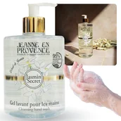 Mydła - Jeanne en Provence - Jasmin Secret Mydło w płynie do rąk 500 ml - miniaturka - grafika 1
