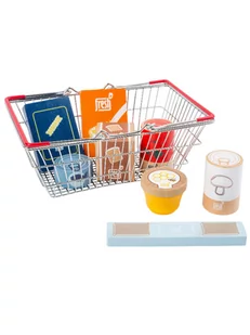 Small foot Kosz z akcesoriami  - 3+ - Zabawki AGD - miniaturka - grafika 1