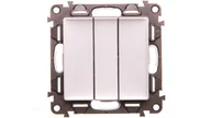 Wyłączniki światła i elektryczne - Legrand Legrand Valena Life aluminium łącznik potrójny l_752303 - miniaturka - grafika 1