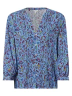 Koszule damskie - Tommy Hilfiger - Bluzka damska, niebieski|wielokolorowy - miniaturka - grafika 1