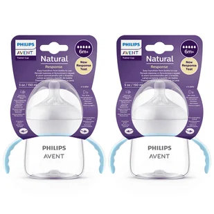 2x KUBEK TRENINGOWY PHILIPS AVENT SCF263/61 NATURAL RESPONSE 150ML 6M+ - Kubki dla dzieci - miniaturka - grafika 1