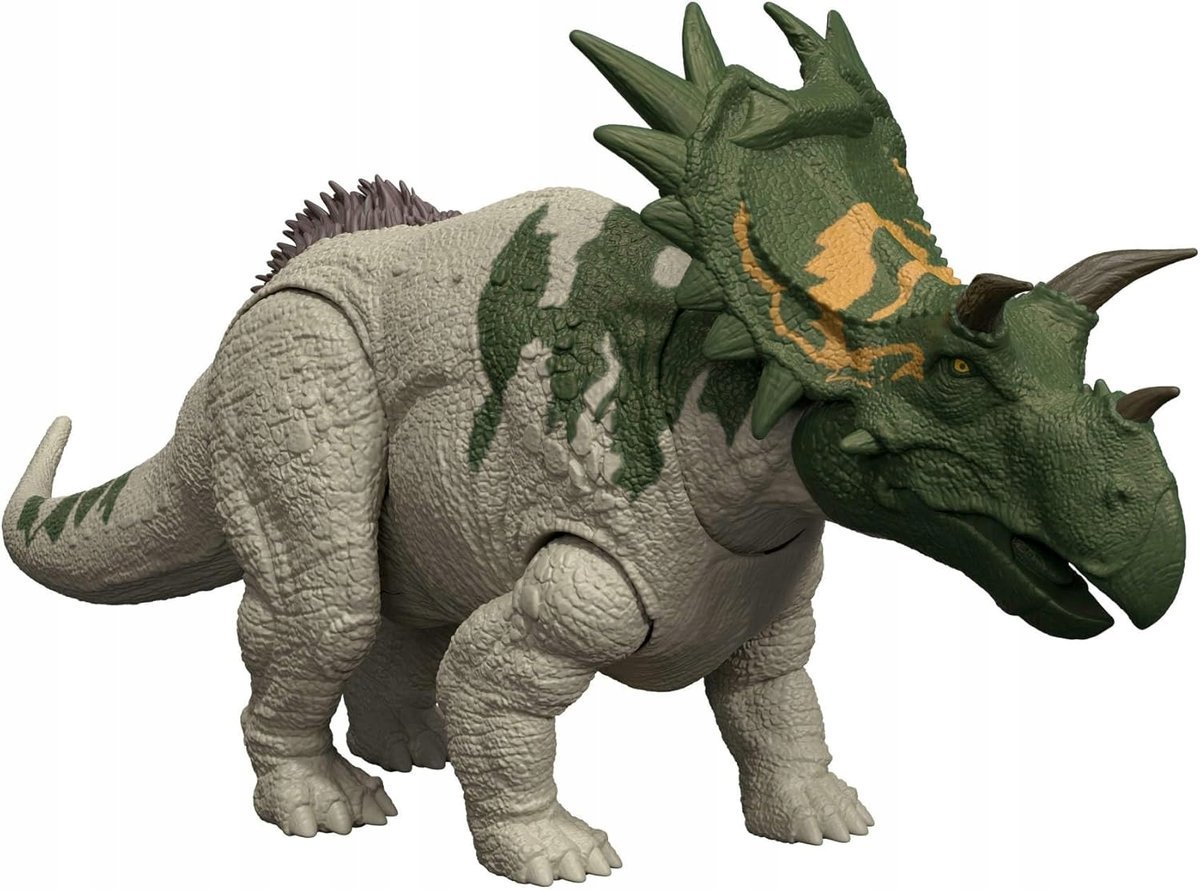 FIGURKA DINOZAURA Z DŹWIĘKIEM I ATAKIEM PASZCZĄ DO ZABAWY I KOLEKCJONOWANIA