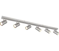 Lampy sufitowe - Globo 57911-6D - Oświetlenie punktowe ROBBY 6xGU10/35W/230V matowy chrom - miniaturka - grafika 1