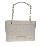 Torebki damskie - Love Moschino Jc4006pp0gla0103, torba na ramię damska, ecru, Ecru - miniaturka - grafika 1